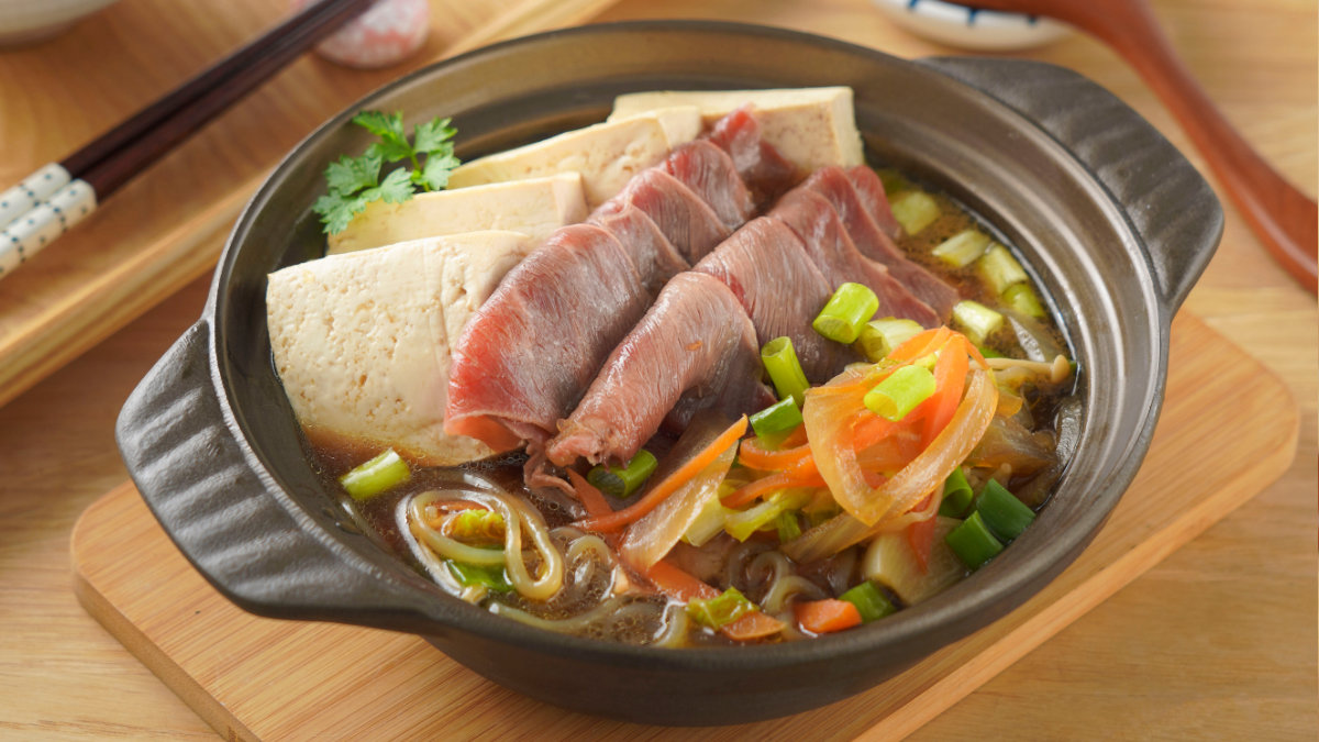 牛肉壽喜燒-蔬菜-特色圖片 牛肉壽喜燒-蔬菜