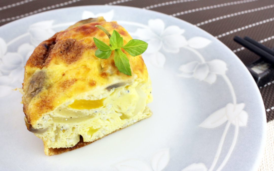 蛋與吻仔魚料理　吻仔魚西班牙烘蛋