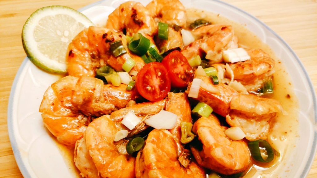 鮮蝦料理-泰式檸檬蝦