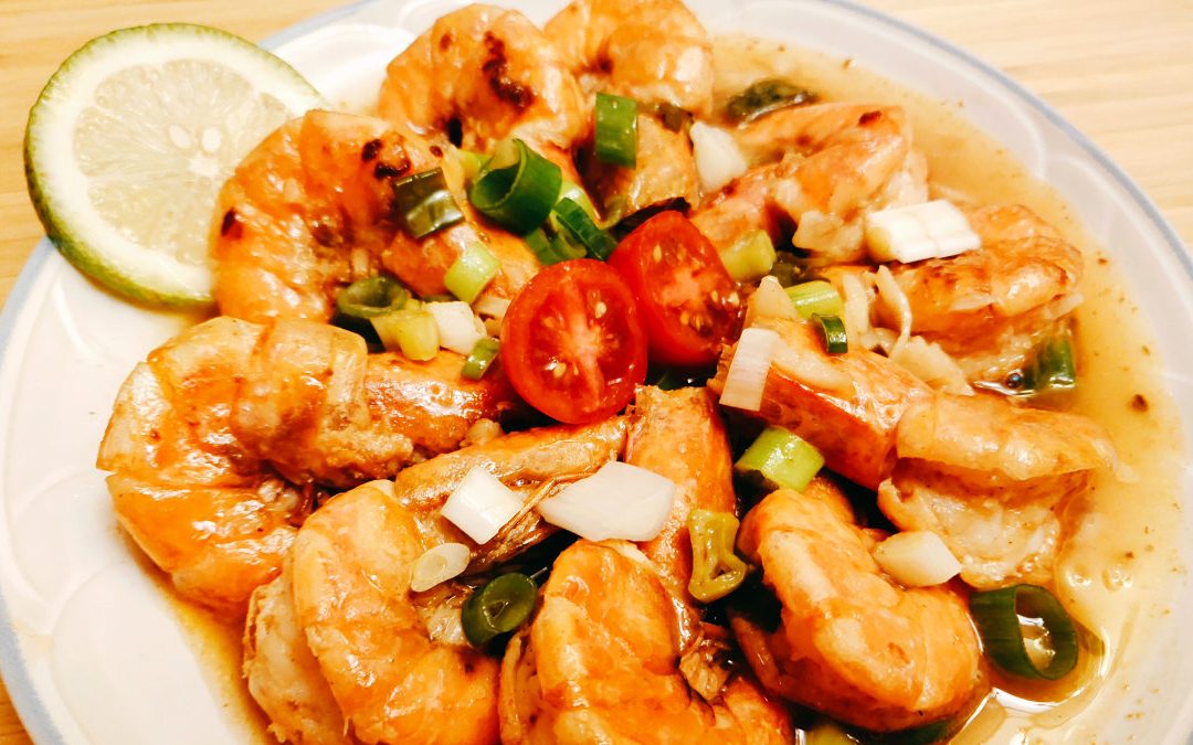 鮮蝦料理　泰式檸檬蝦