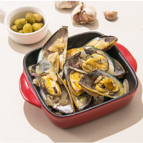 地中海料理-TAPAS-蒜香白酒淡菜
