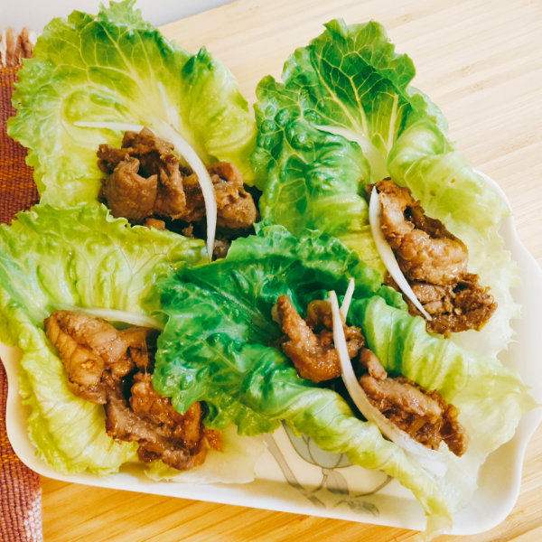 快速料理-豬肉料理-照燒豬肉蔬菜捲