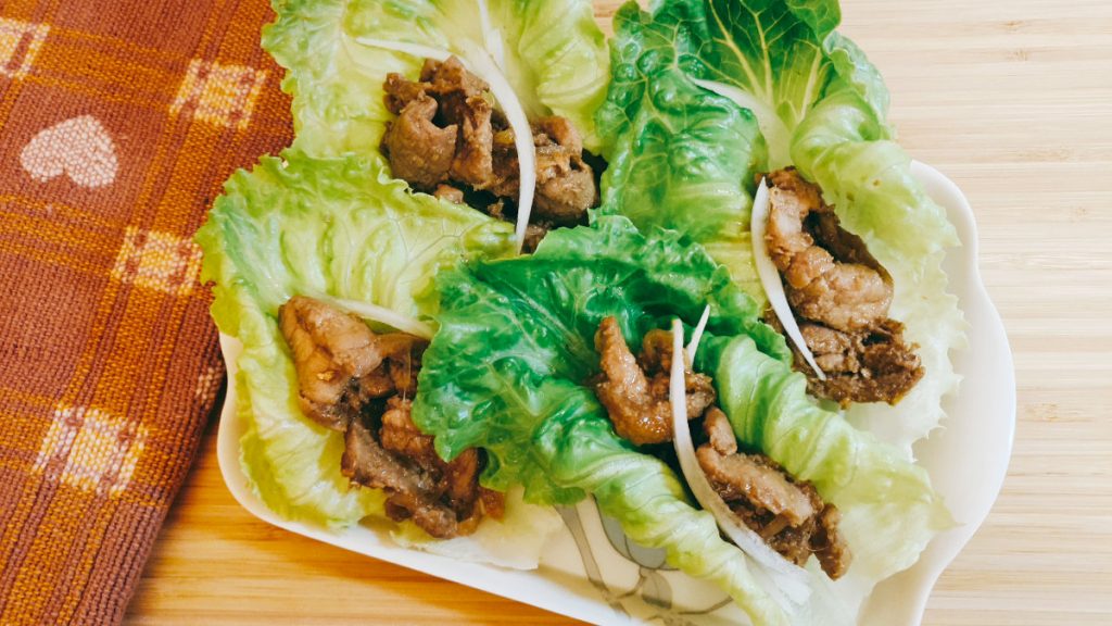 快速料理-豬肉料理-照燒豬肉蔬菜捲