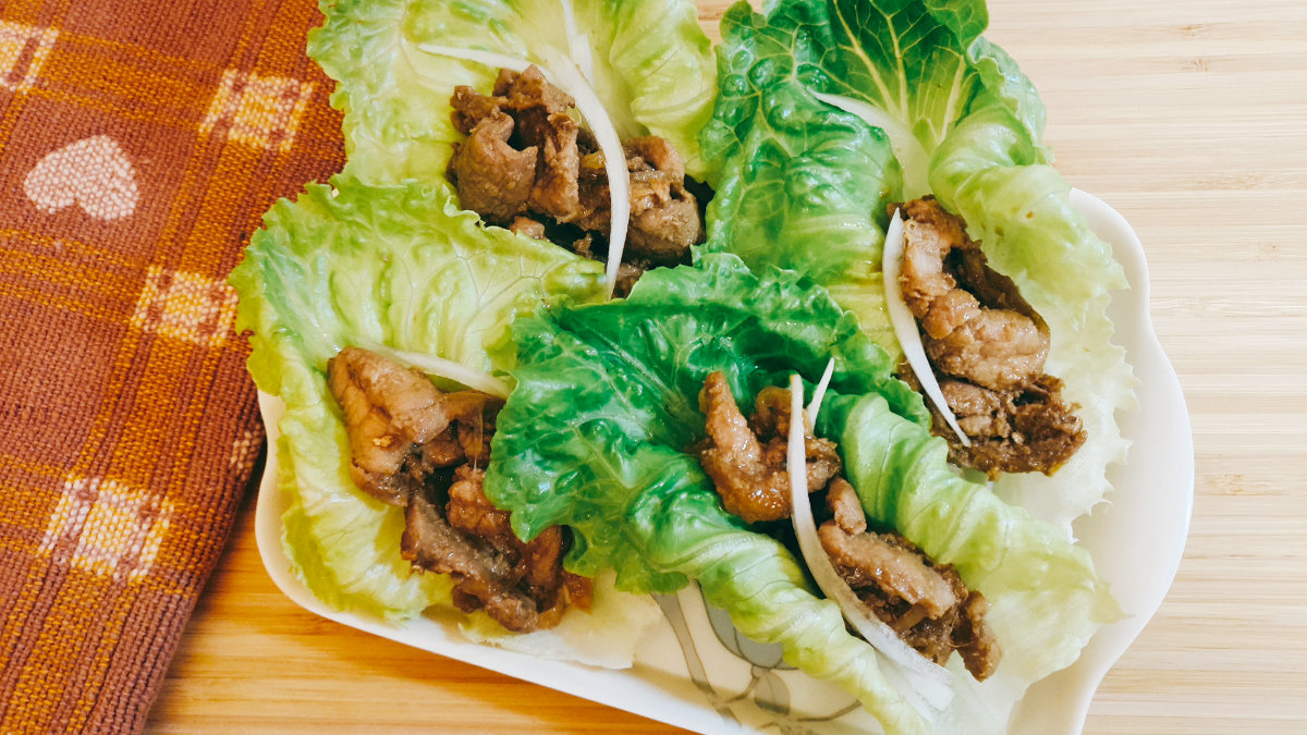 快速料理-豬肉料理-照燒豬肉蔬菜捲