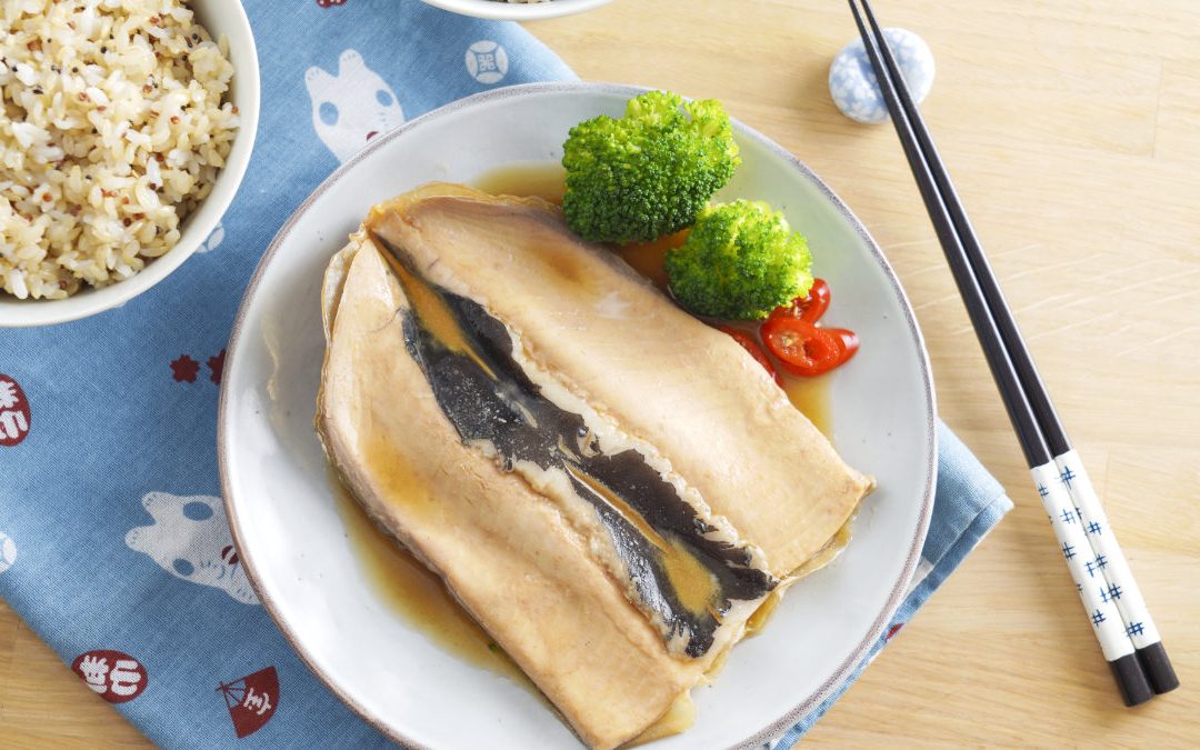 快速料理　香滷虱目魚肚穀飯