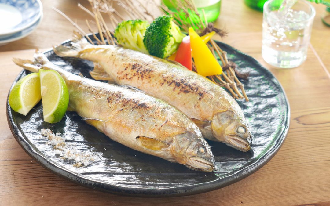 香魚料理　10 分鐘就能端上桌的鹽烤香魚！