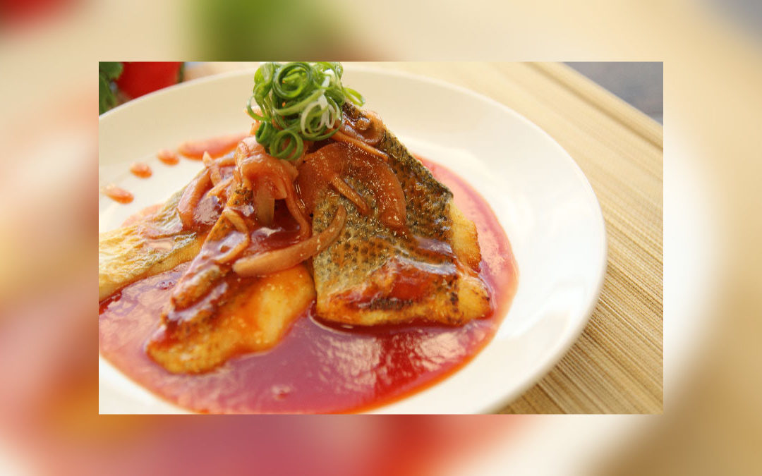 石斑魚料理　糖醋龍膽石斑魚片