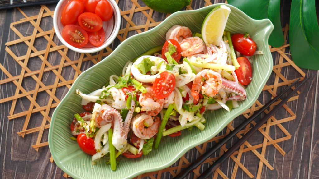 泰式涼拌海鮮-泰式料理