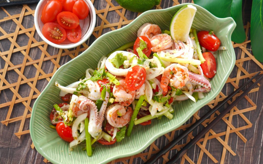 泰式料理　泰式涼拌海鮮