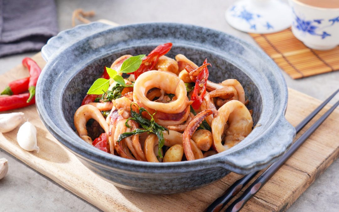 三杯料理　三杯透抽