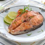 鮭魚料理-香煎鮭魚