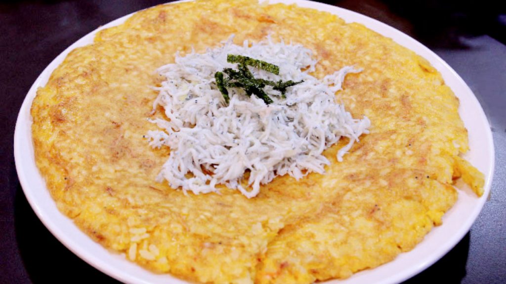 櫻花蝦吻仔魚烘蛋-食譜