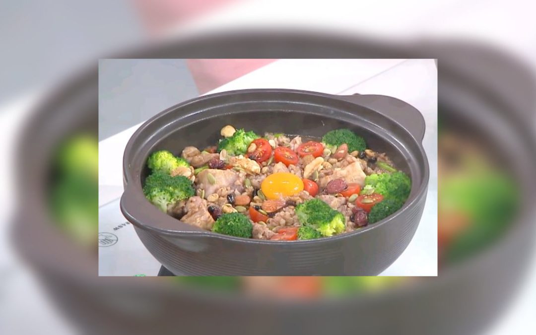 砂鍋糙米雞飯