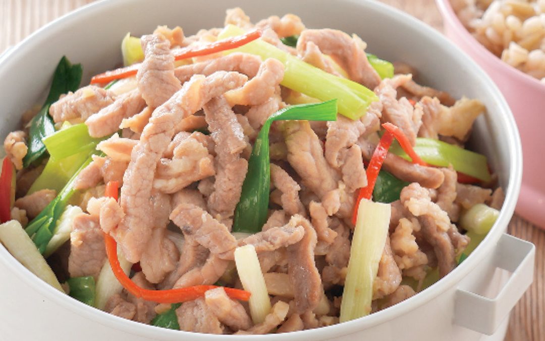 蔥爆肉絲