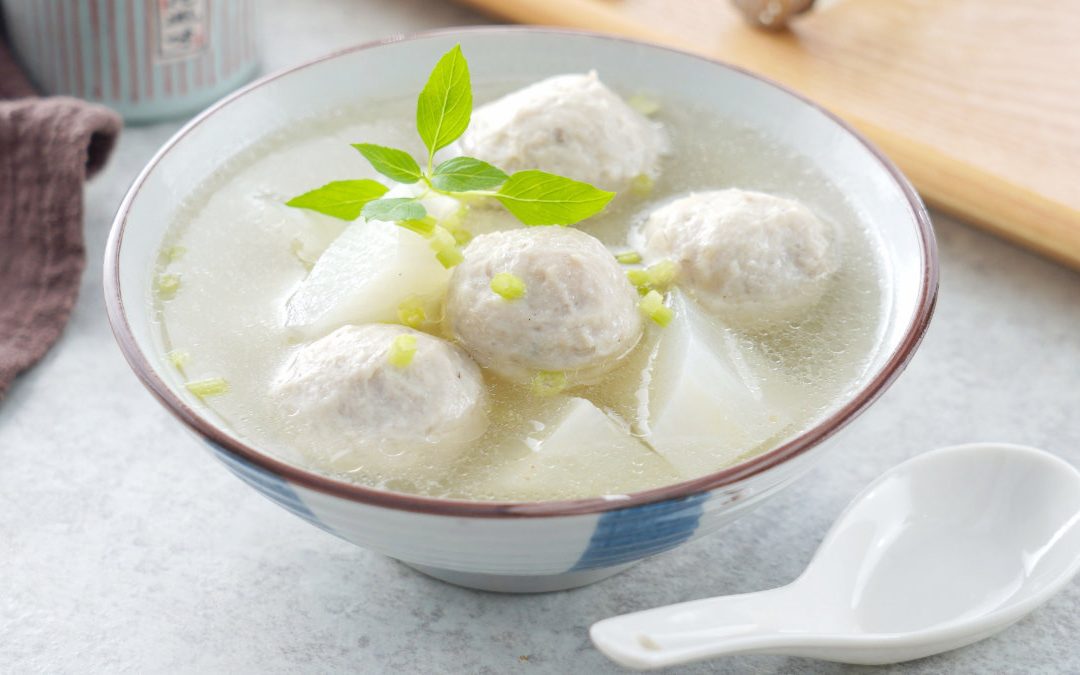 清甜鮮美　虱目魚丸蘿蔔湯