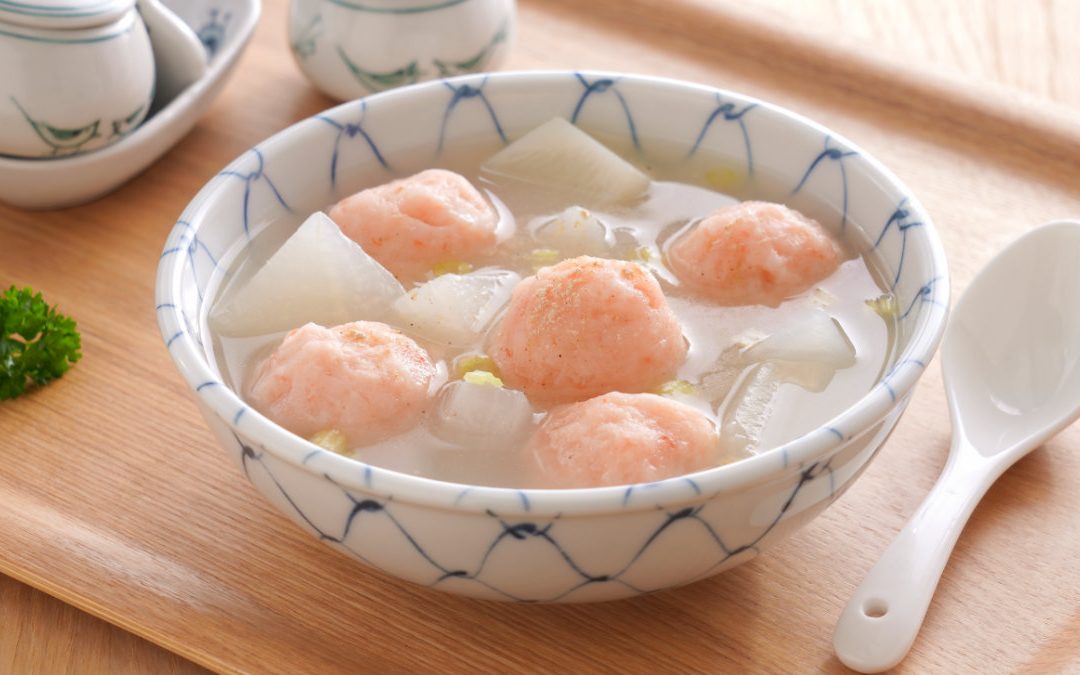 蝦仁丸蘿蔔湯