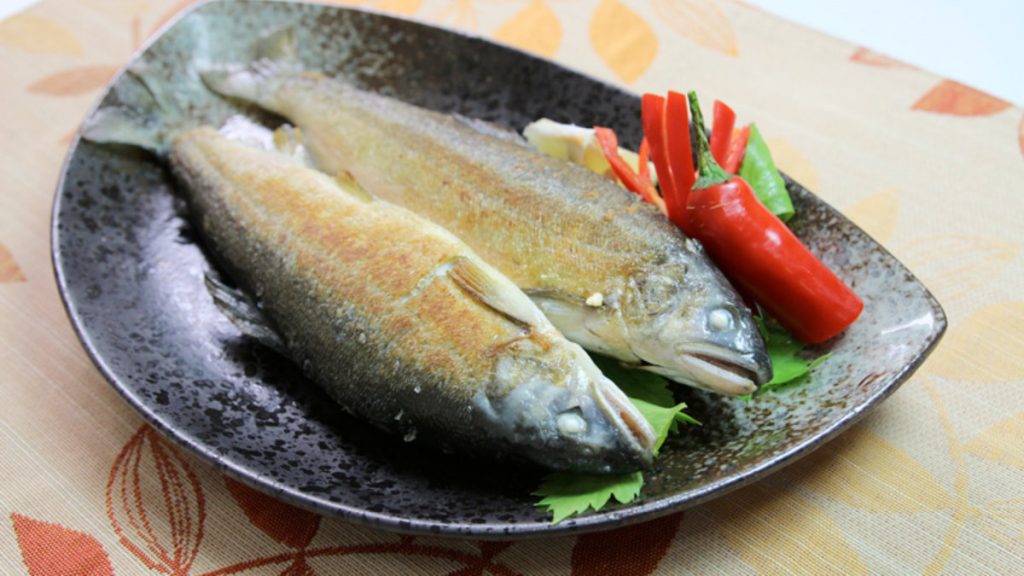 香魚食譜-乾煎香魚