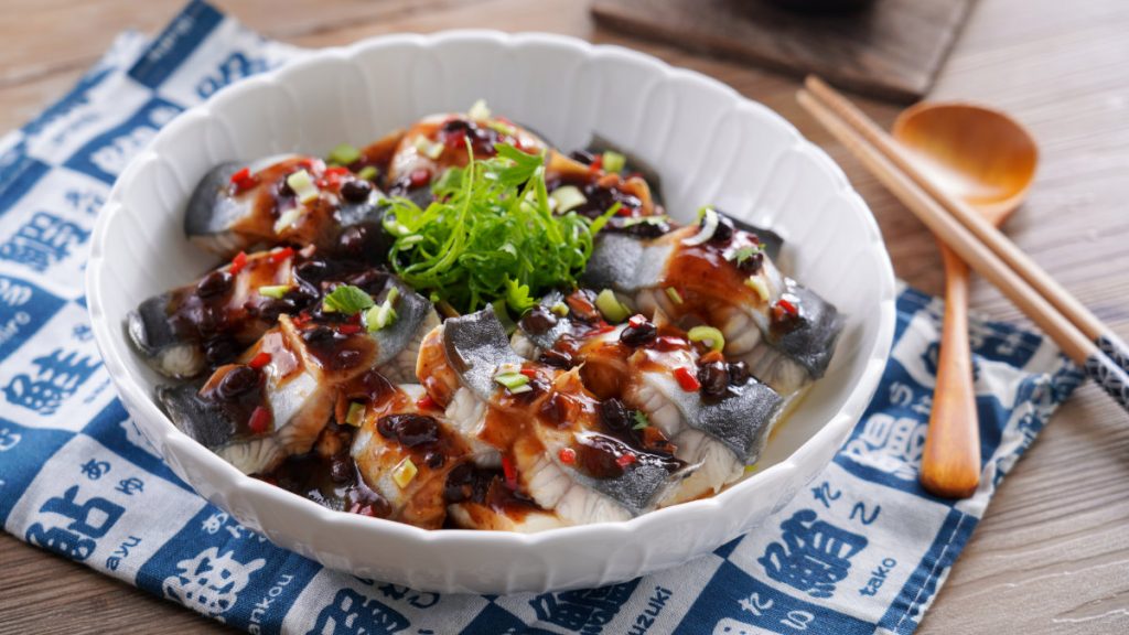 白燒鰻魚-豉汁蒸鰻-食譜