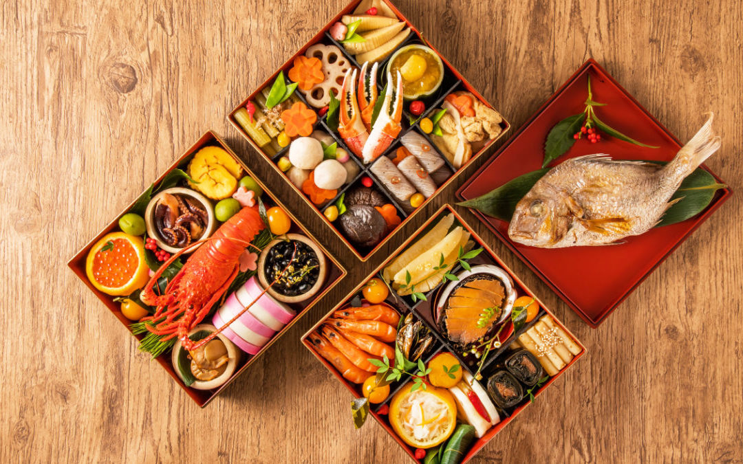 日本人過年吃御節料理，每道菜都是好彩頭喔！