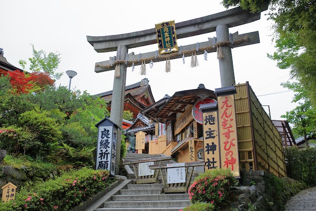 櫻花季-京都-地主神社